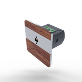 Laserowy czujnik odległości DRL-12, czujnik ruchu, merbau-satyna