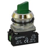 Przycisk NEF30-P2X zielony W0-NEF30-P 2X Z PROMET