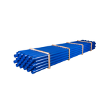 Rura SRS osłonowa sztywna z kielichem ROS-M (RHDPE) 110/5,5 - nieb.  (SRS)