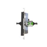 Simon 55 Gniazdo światłowodowe / optyczne podwójne SC/APC Czarny mat