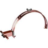 Wspornik dachowy z DEHNgrip, wys. 32 mm, stal nierdzewna NIRO miedziowany, NIRO/gal Cu