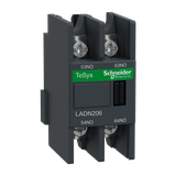 Blok styków pomocniczych wyprzedzających LC1 2NO zaciski śrubowe