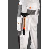 Spodnie robocze, białe, rozmiar M/50