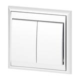 Łącznik podtynkowy świecznikowy Luna, 10A, 250V, WP-2L, biały