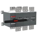 OT3200E03CP przełącznik manualny I - 0 - II, 3200A 1SCA129156R1001 ABB