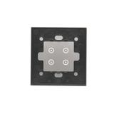 Simon 54 Touch Panel dotykowy S54 Touch 1 moduł 4 pola dotykowe srebrna mgła DSTR14/71 KONTAKT