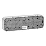 Gniazdo poczwórne natynkowy ToDo 2P+Z Schuko IP20, 16A, 230V AC, 16A, 230V AC, biały, 8 sztuk
