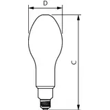 Żarówka LED 36W=200W 5300lm 2700K barwa ciepła TForce Core LED HPL 36W E27 827 FR 3 lata gw. PHILIPS
