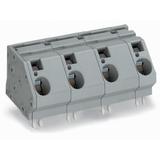 listwa zaciskowa do pł. drukowanych 2-bieg. szara raster 20 mm