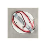 DRACO LED NEW 1,5W oprawa schodowa podtynkowa 12VDC 30lm 6000K satyna innowacyjny sposób monta AD-OS