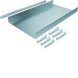 tehalit.AK Podstawa kanału napodł 1-str skos pokrywy 400x70mm stal AKU4000701 HAGER