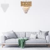 lampa wisząca Madison 9xE14 złota ML5992 Milagro