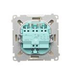 Simon Basic Przycisk potrójny 10A 250V szybkozłączka beż BMP31.01/12 KONTAKT