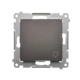 Simon 54 Przycisk „dzwonek” 16A z. śrub. brąz mat