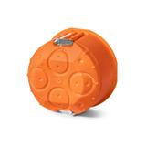 P60KF ,  Puszka inst. do pustych ścian O 60 , płytka, pomarańczowy