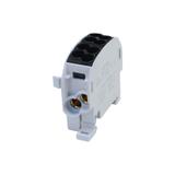SCB 25 Blok rozdzielczy - odgałęźny Al/Cu 80110 SIMBLOCK czarny SIMET