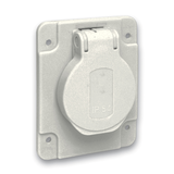 GNIAZDO 65X85 SIDE GRAY IP54220V 2PT PKS62G SCHNEIDER
