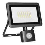 FARO S LED 30W naświetlacz z PIR 2400lm IP44 4000K aluminium + szkło AD-NL-6254BLR4 ORNO