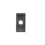 Simon Connect Płytka K45/2 225x45mm z otworem ?10mm szary grafit