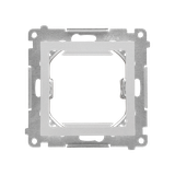 Simon 55 Adapter (przejściówka) na osprzęt standardu 45x45mm Aluminium mat