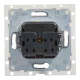 SUNO - Gniazdo 2P+Z IP44 - 16 A - 250 V~ - zaciski automatyczne - z przesłoną, Biały, Legrand