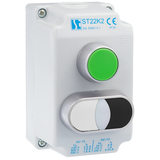 KASETA KOMPLETNA 2-OTWOROWA Z NAP.2KLB/CZ,KZ I 2 DŁAWNICAMI M20