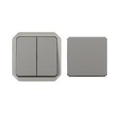 NOWE PLEXO - ŁĄCZNIK TYP TRANSFORMER MECHANIZM 10 AX - 250 V SZARY 069506L LEGRAND