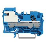 TOPJOBS złączka 1-przewodowa 6 mm2 do przewodu neutralnego niebieska