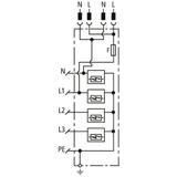 Ogranicznik przepięć DEHNshield ZP B2 SG TNS 255