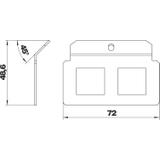 MTM2P, PŁYTKA WSPORNIKA