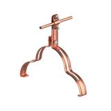 AN-15H/CU/-N Uchwyt gąsior.prof. Z-śruba WZÓR 8 H=10 cm /CU/