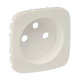 Valena Allure Plakietka Kremowa Gniazda 2P+Z 755306 LEGRAND