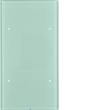 BERKER KNX TS Sensor dotykowy 2-krotny szkło aluminium 75142034 HAGER