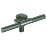 Zacisk do drutu 6-10 mm, stal nierdzewna NIRO