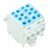 WPD 202 4X35/4X25 BL Złączka szynowa przelotowa, nr katalogowy 1561700000