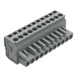 kątowy wtyk sprężynowy raster 5 mm 11-torowy /25szt./ WAGO