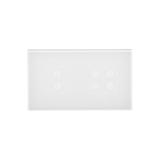 Simon 54 Touch Panel dotykowy S54 Touch 2 moduły 2 pola dotykowe pionowe + 4 pola dotykowe biała perła DSTR234/70 KONTAKT