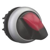 M22-WLKV-R Przełącznik 2 położeniowy czerwony bez samopowrotu i z możliwością podświetlenia 284394 E