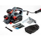 Strug 850W, głębokość strugania 3 mm, szerokość strugania 82 mm