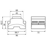Wzmacniacz do montażu na szynie DALI REPEATER SO