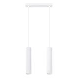 Sollux Lampa wisząca KARBON 2 biały SL.1536