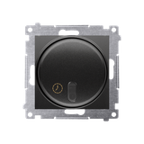 Simon 54 Łącznik z opóźnieniem wyłaczenia z przekaźnikiem 8(2) A 230V czarny *Wymagana instalacja 3-