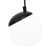 Milagro lampa wisząca Sfera Black 3xE14 MLP8868