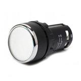 Przycisk monoblok, kryty, biały, 1NO