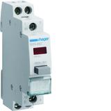 Przycisk sterowniczy 1NO+NC LED czerwona Ith=16A 230VAC SVN452 HAGER