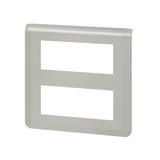 Mosaic - Ramka 2x5 Modułowa Pozioma - Aluminium 079330L LEGRAND