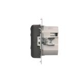 Simon 54 Regulator temperatury z wyświetlaczem z czujnikiem wewnętrznym 16(2) A 230V antracyt