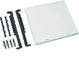 univers N Blok dla szyn zbiorczych poziomych 60mm 4/5-pol. 450x500mm UE32E0A HAGER