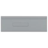 ścianka rozdzielająca szara