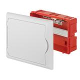 ECONOMIC BOX RP 1/8 drzwi białe (N+PE) IP 40